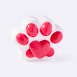 Red Heart Cat Paw