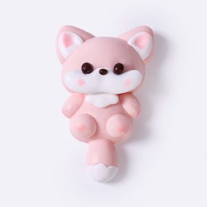 Pink Fox Taba Squishy