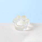 Transparent-green Paw Taba Squishy
