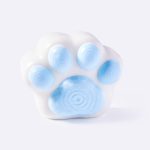 Blue Swirl Cat Paw