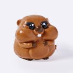 Toffee Groundhog Taba Squishy