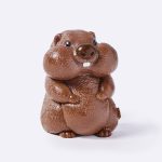 Mocha Groundhog Taba Squishy