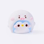 Cute Penguin with Piglet Hat