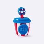 Patriotic Soda Cup Taba Squishy