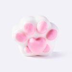 Pink Heart Cat Paw